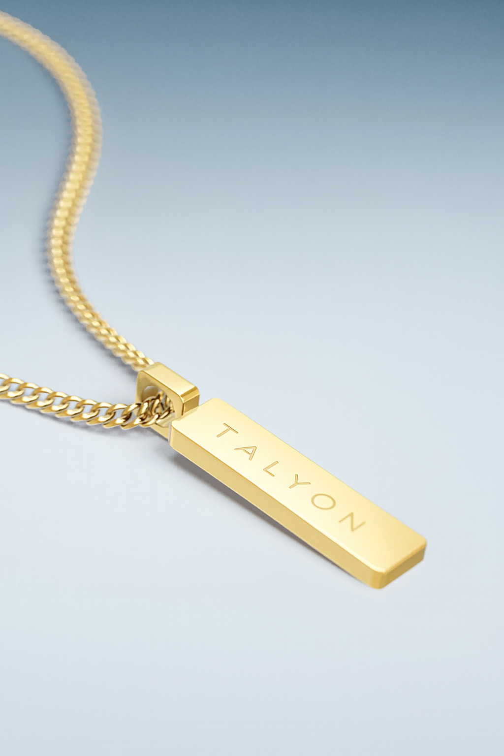 שרשרת לגבר - MINIMAL PENDANT NECKLACE