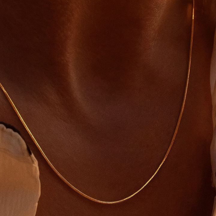 שרשרת לגבר - OCTAGON CHAIN NECKLACE