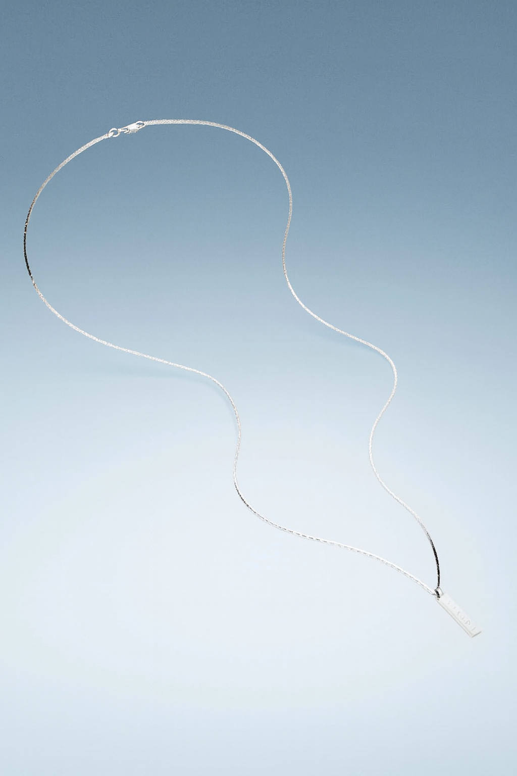 שרשרת לגבר - WIRE PENDANT NECKLACE