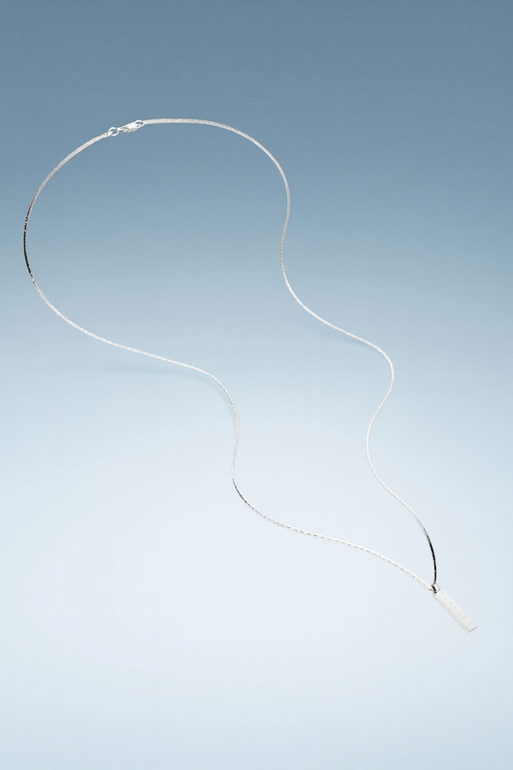 שרשרת לגבר - WIRE PENDANT NECKLACE