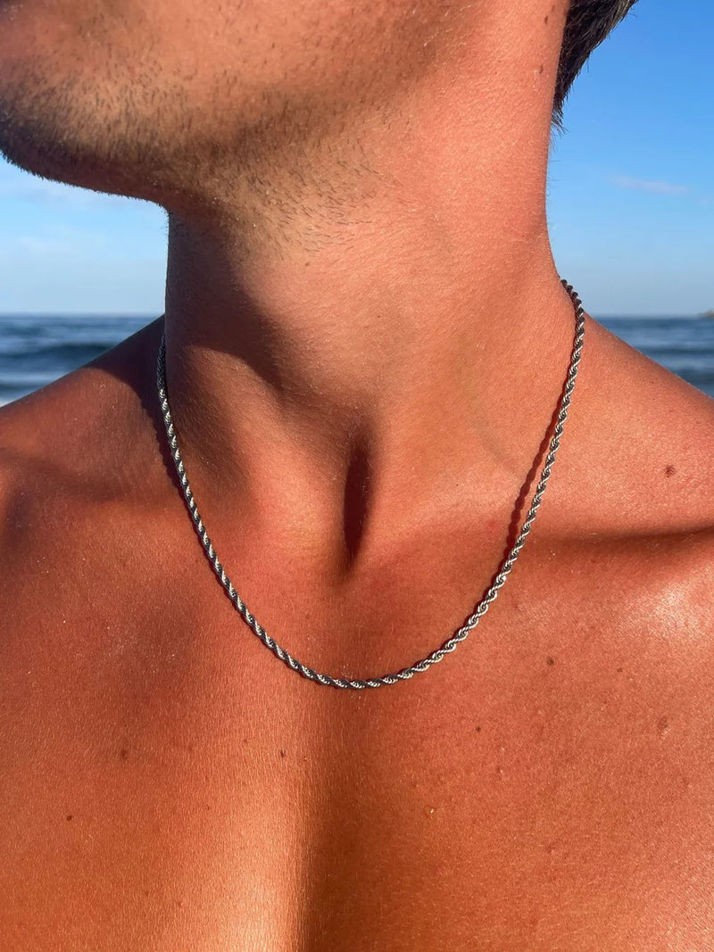 שרשרת לגבר - ROPE NECKLACE
