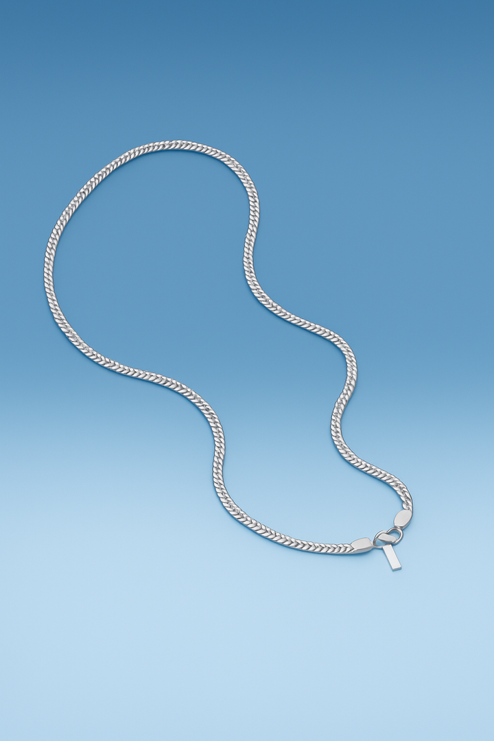 שרשרת לגבר - CUBAN CHAIN | SILVER