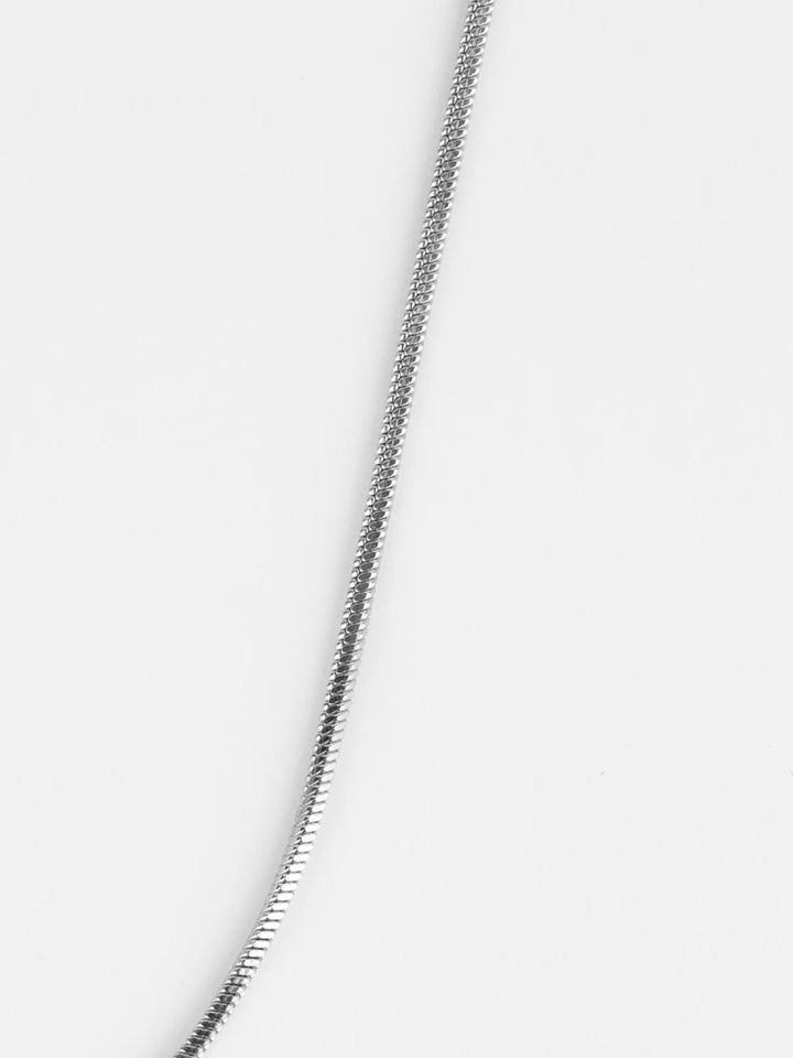 שרשרת לגבר - SQUARE | SILVER