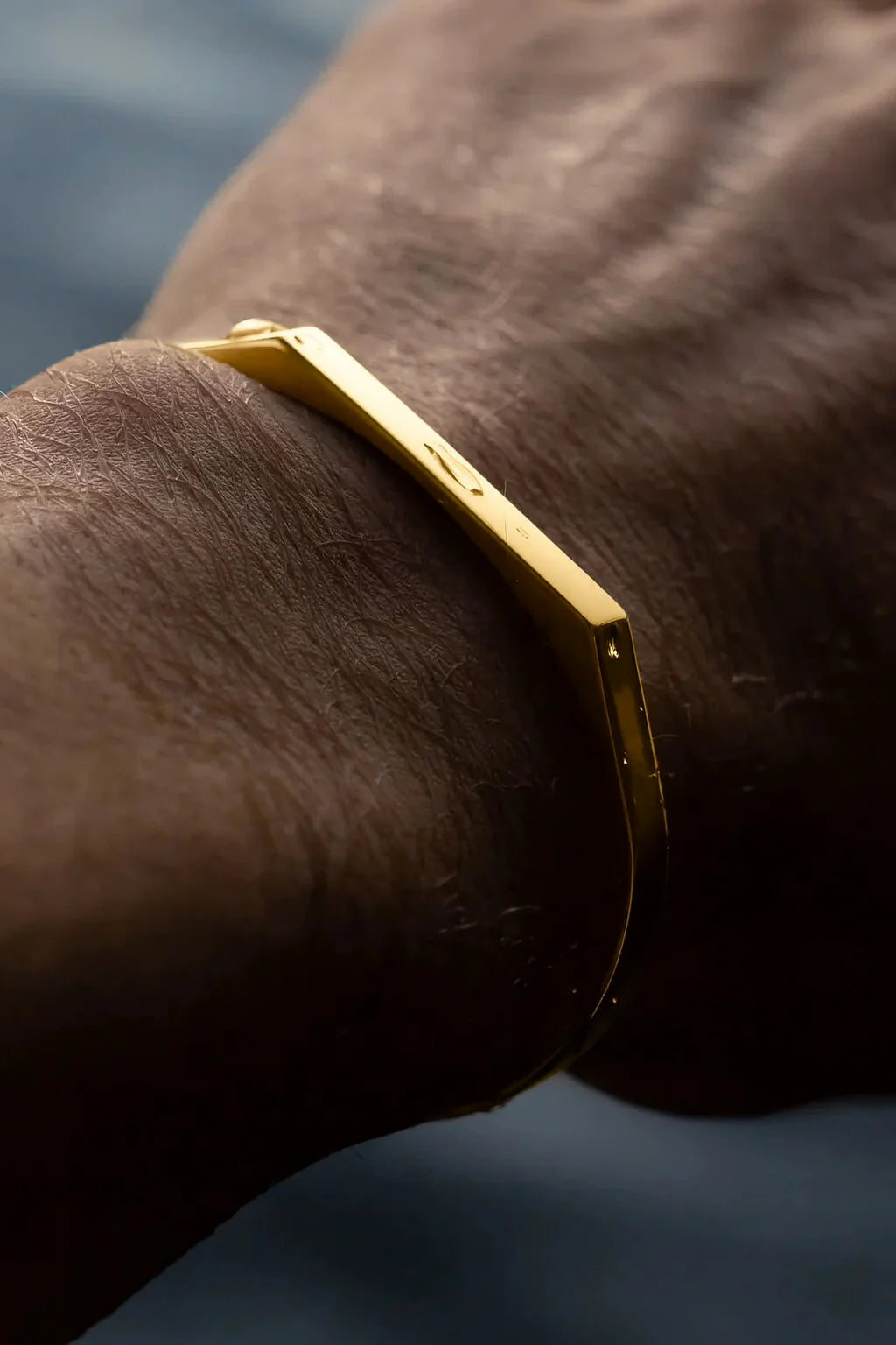 צמיד לגבר - UNISIZE SIGNET TROPEZ CUFF