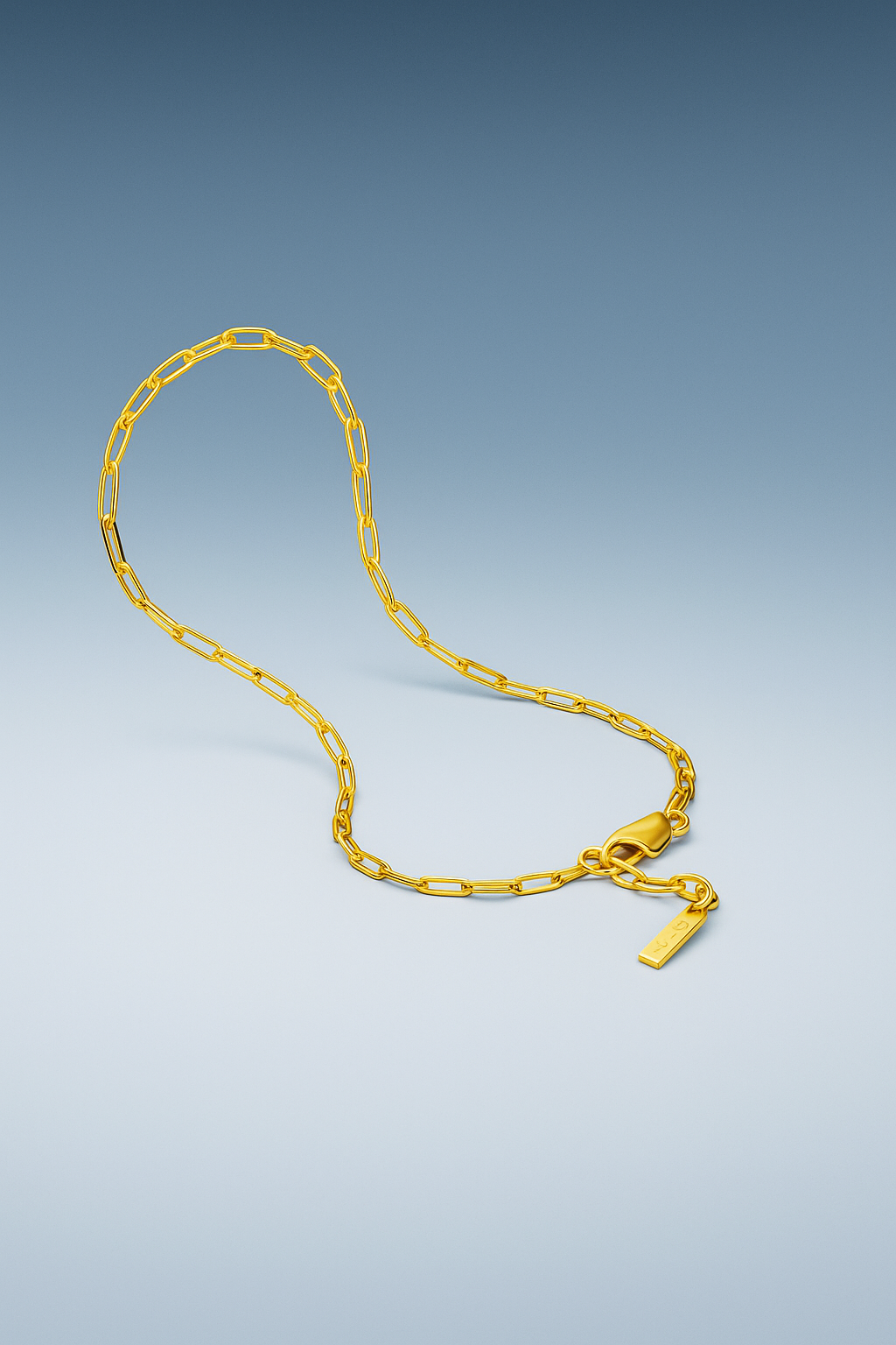 צמיד לגבר - CLIP CHAIN BRACELET