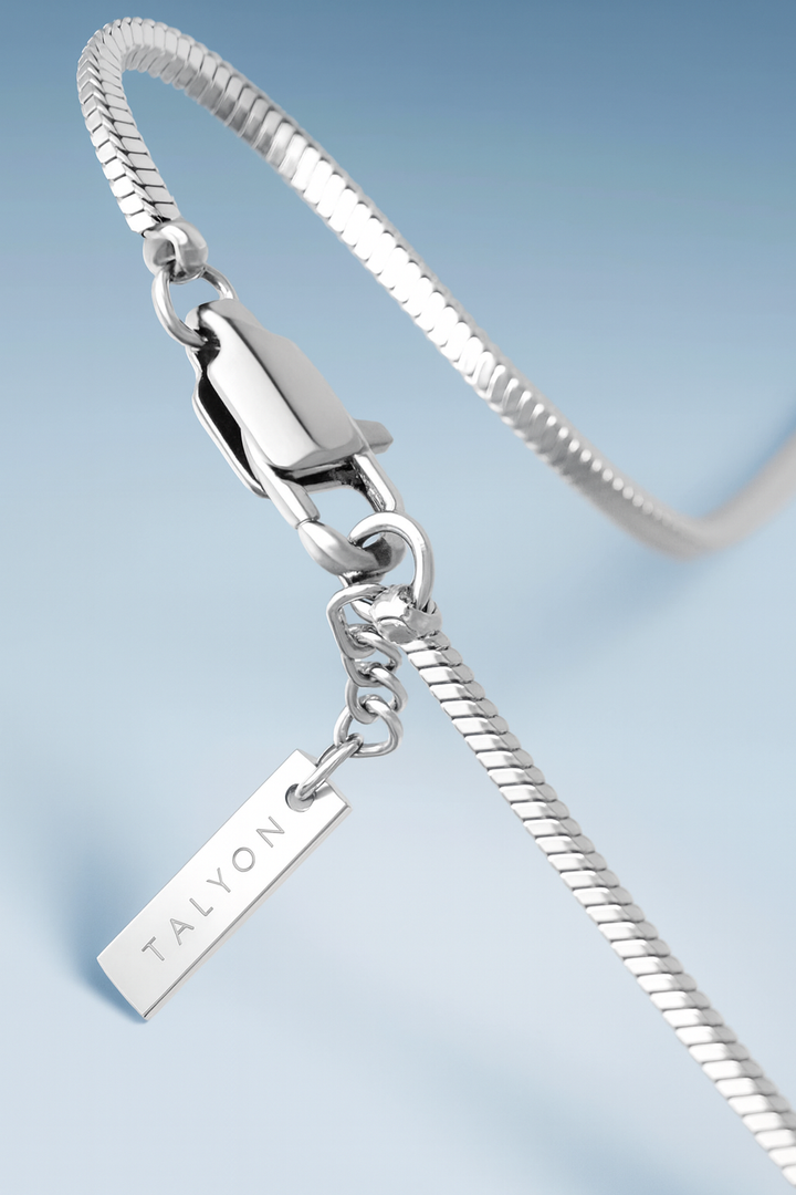 צמיד לגבר - SQUARE CHAIN BRACELET