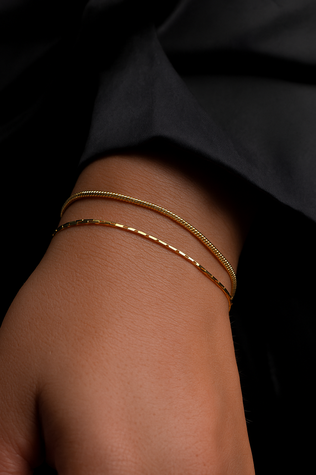 צמיד לאישה - WIRE CHAIN BRACELET