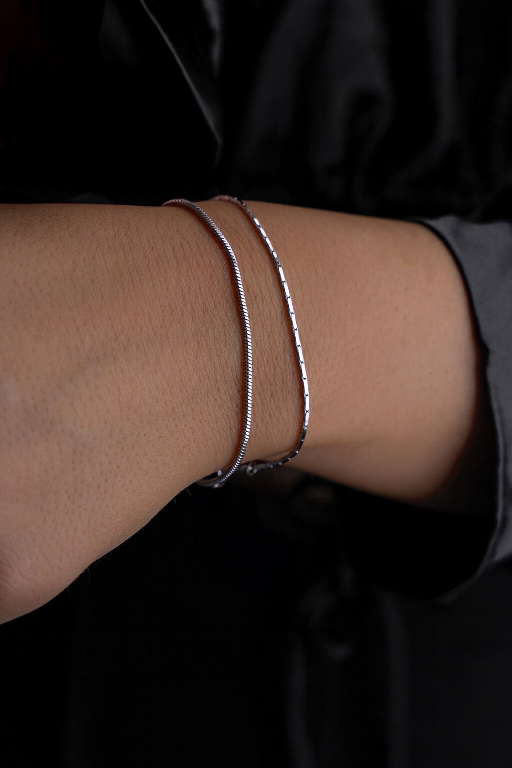 צמיד לאישה - WIRE CHAIN BRACELET