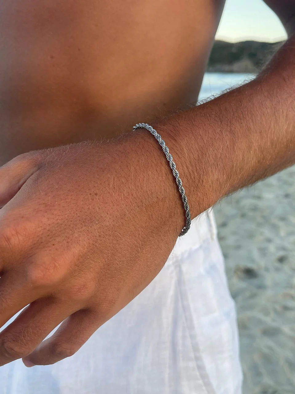 צמיד לגבר - ROPE BRACELET