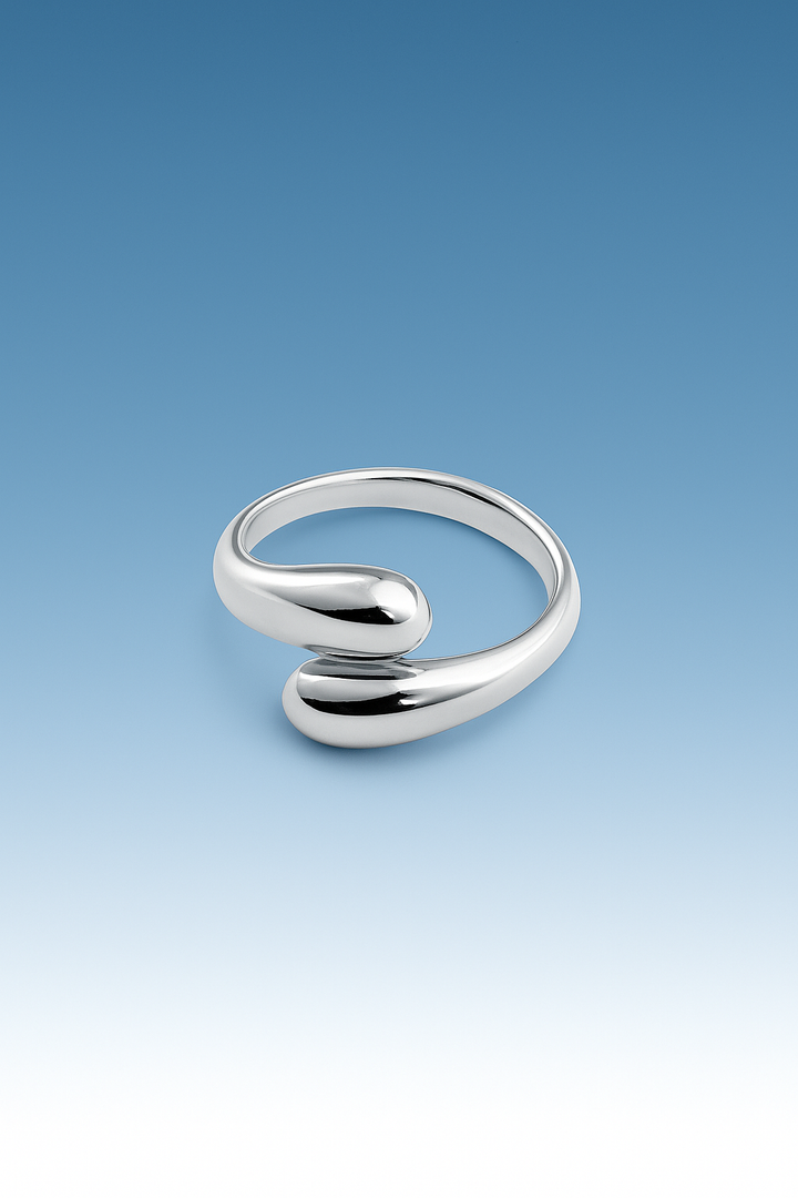טבעת לאישה - GLOSSY | SILVER
