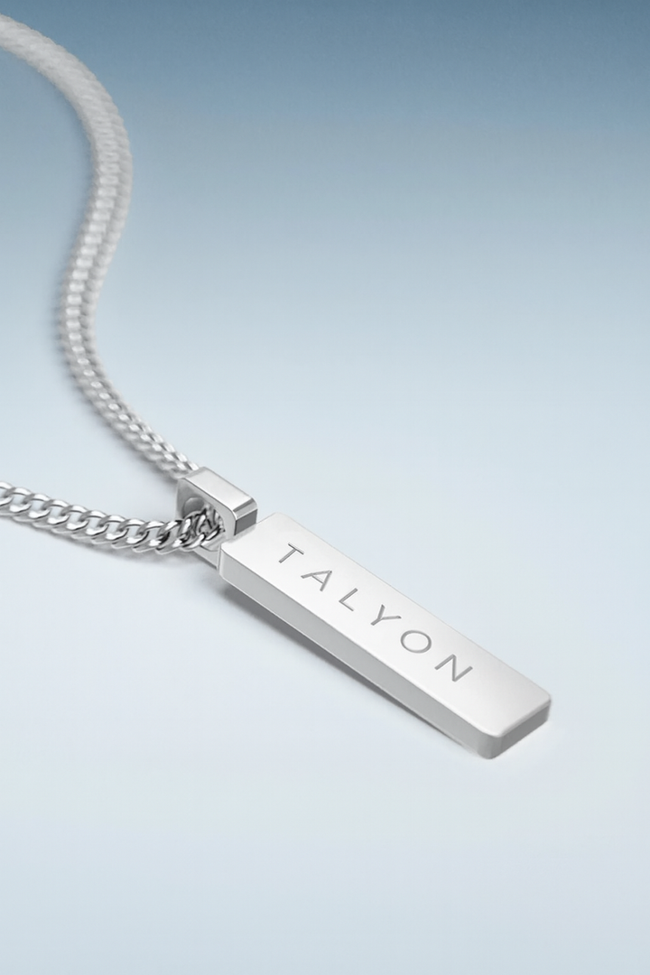 שרשרת לגבר - MINIMAL PENDANT NECKLACE