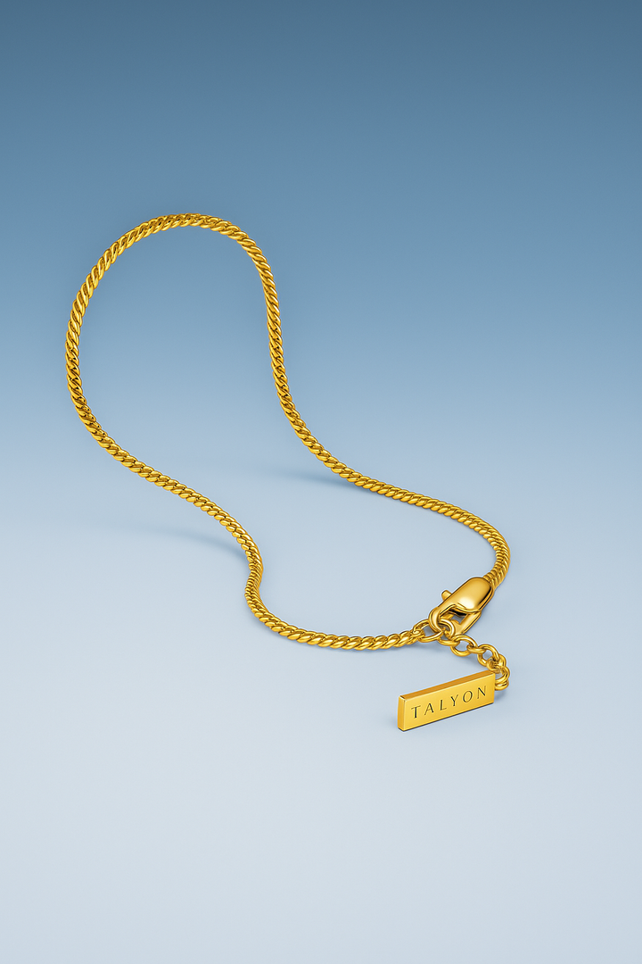 צמיד לגבר - MINIMAL CHAIN | GOLD