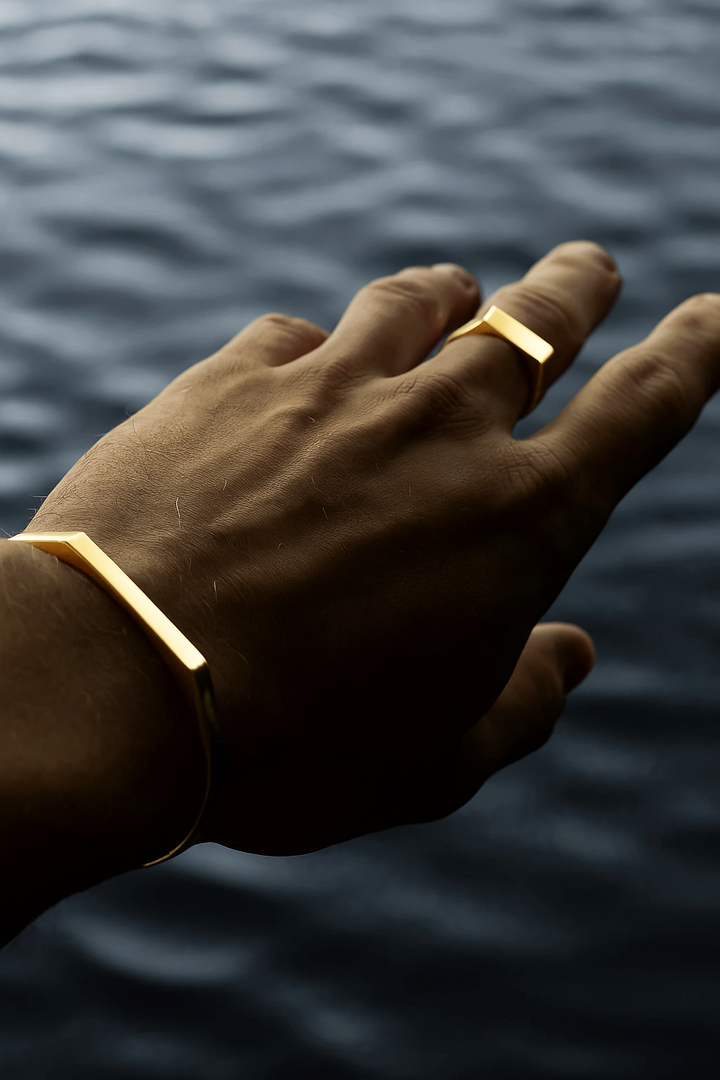 סט לגבר - UNISIZE SIGNET SET