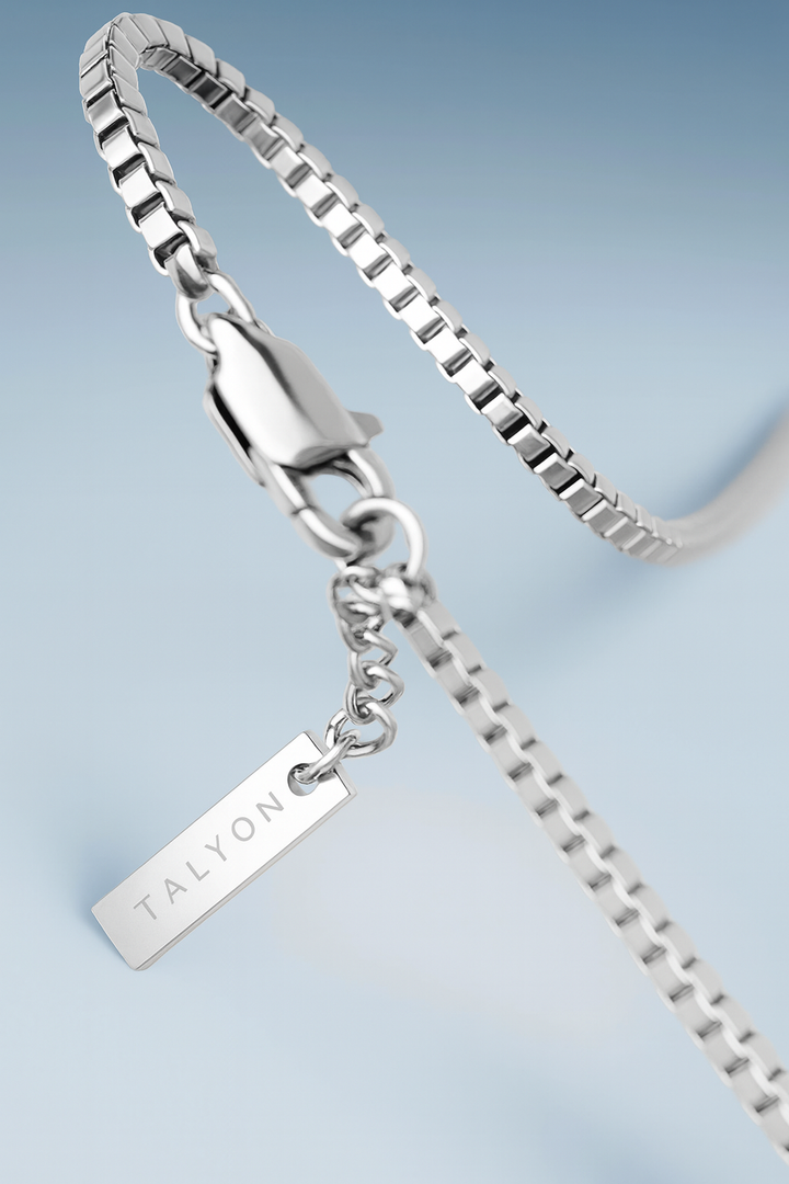צמיד לגבר - BOX CHAIN BRACELET