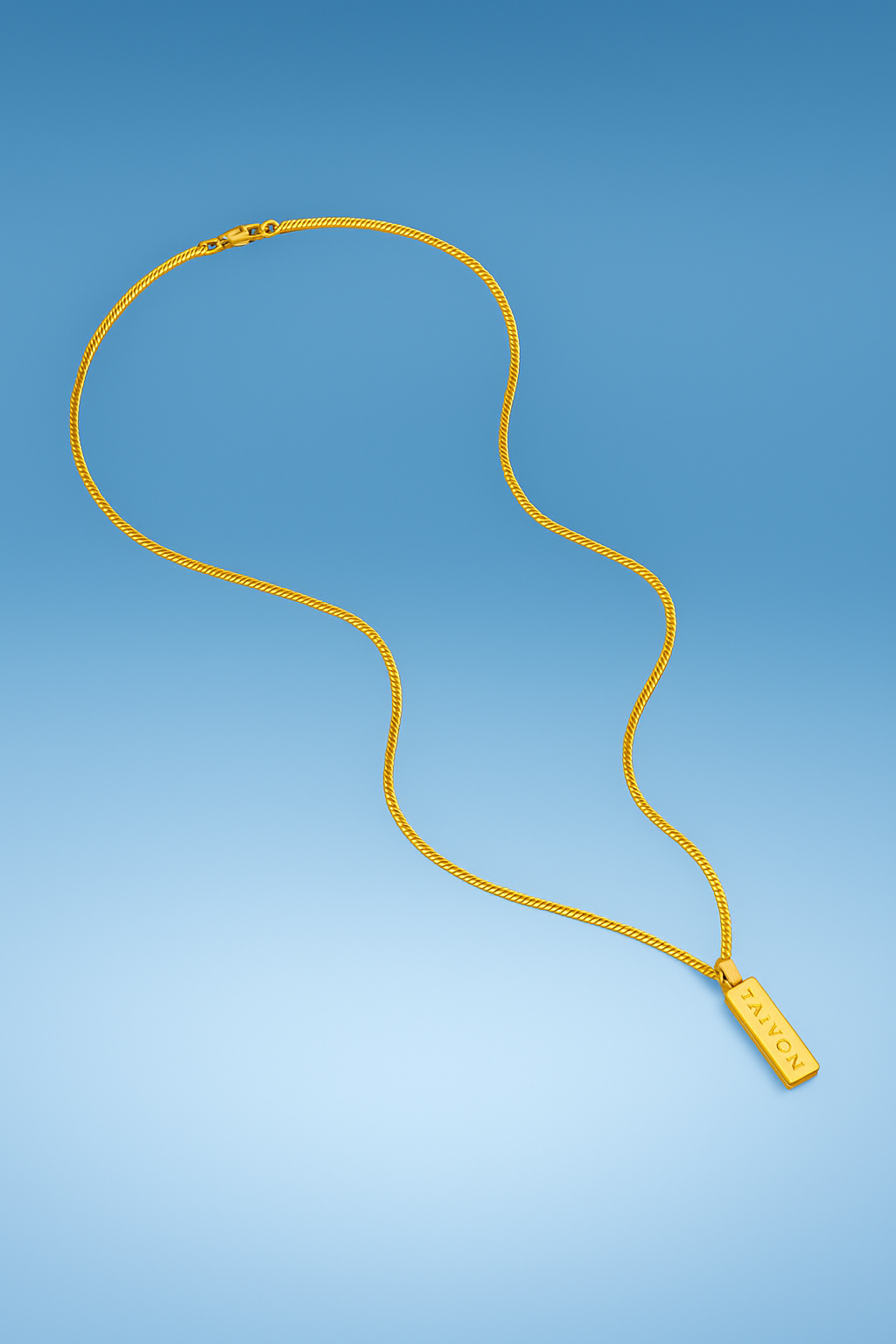 שרשרת לגבר - MINIMAL PENDANT | GOLD