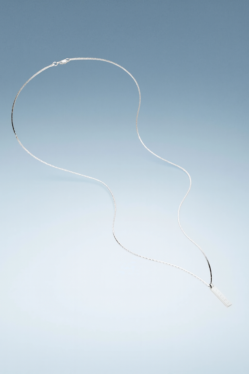שרשרת לגבר - WIRE PENDANT NECKLACE