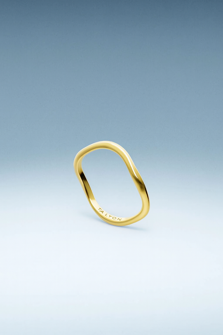 טבעת לאישה - FLUID RING