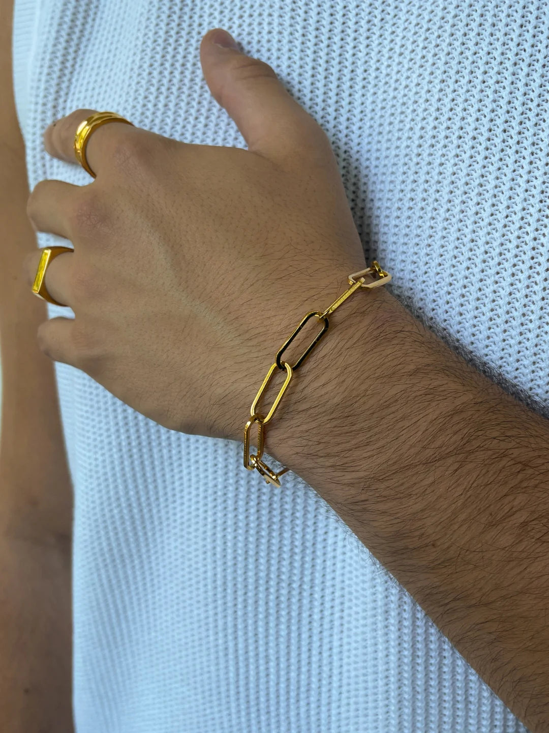 צמיד לגברים - BOA BRACELET | GOLD