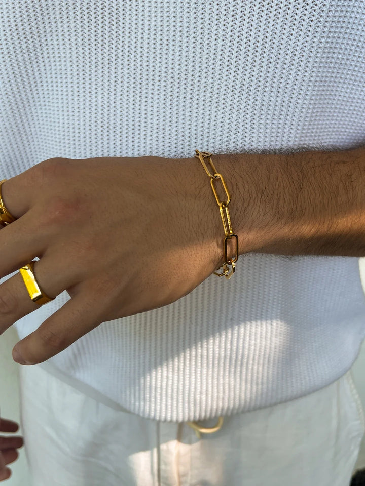 צמיד לגברים - BOA BRACELET | GOLD