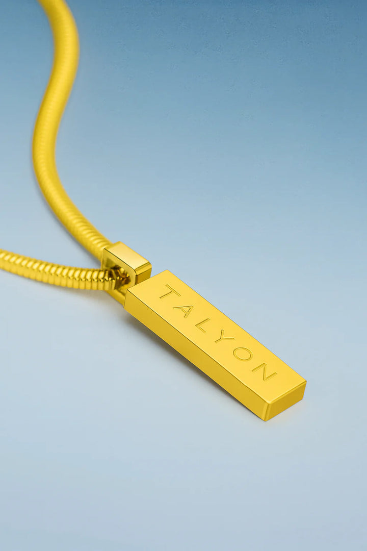 שרשרת לגבר - SQUARE PENDANT | GOLD