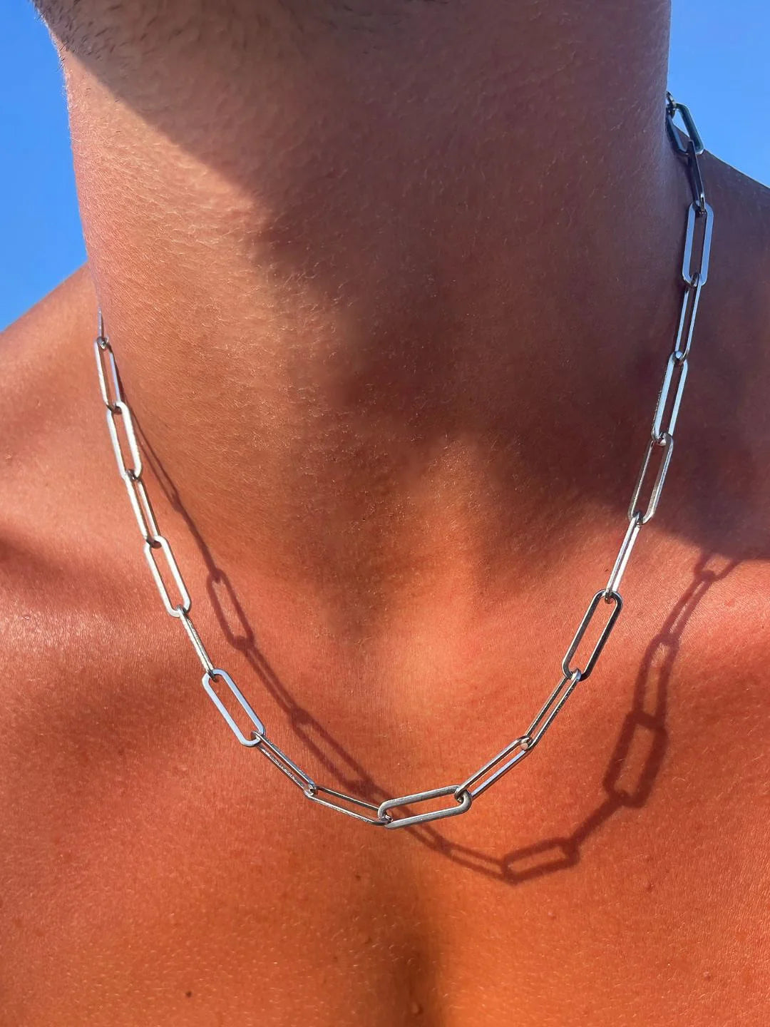 שרשרת לגבר - BOA CHAIN SILVER