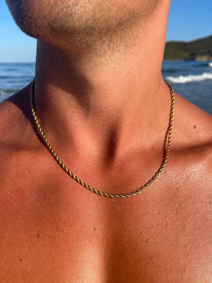 שרשרת לגבר - ROPE NECKLACE