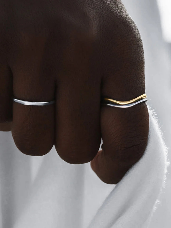 טבעת לאישה - FLUID RING