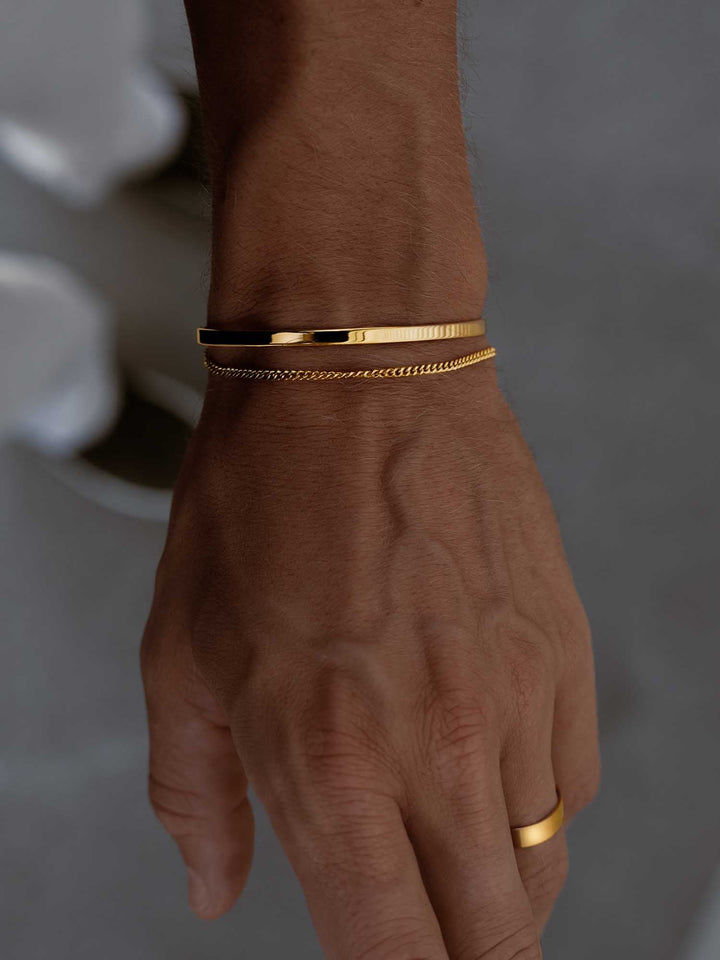 צמיד לגבר - MINIMAL UNISIZE CUFF