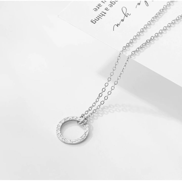 שרשרת לאישה - CIRCLE | SILVER