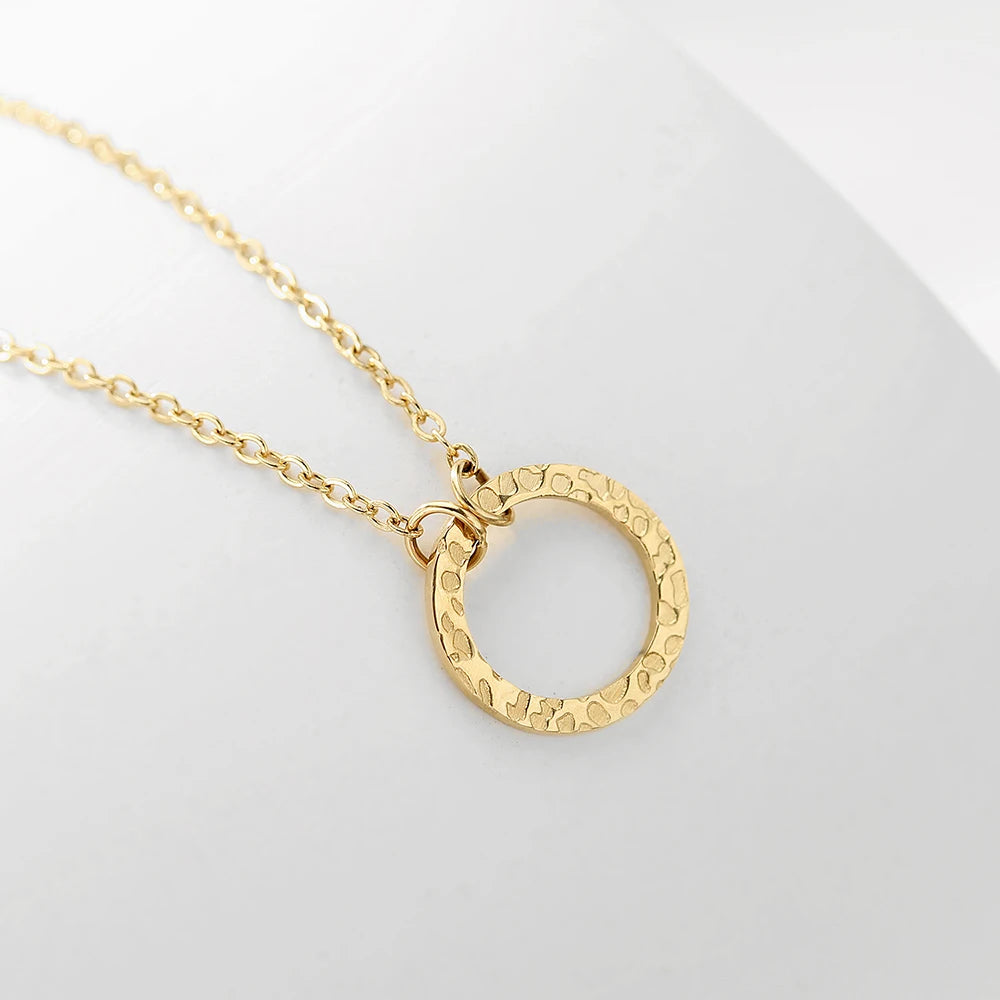 שרשרת לאישה - CIRCLE | GOLD