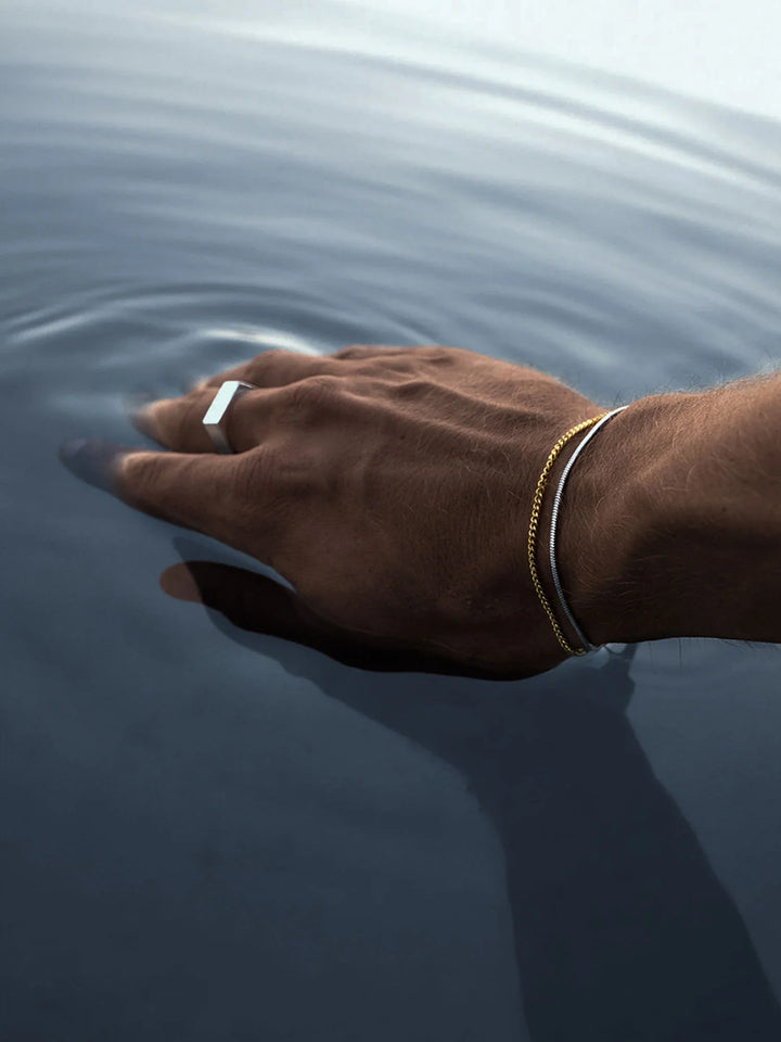 צמיד לגבר - MINIMAL CHAIN BRACELET