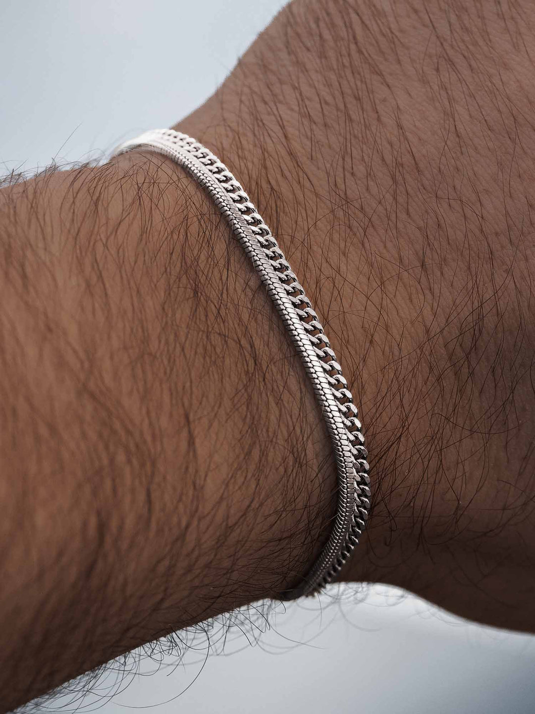 צמיד לגבר - MINIMAL CHAIN BRACELET