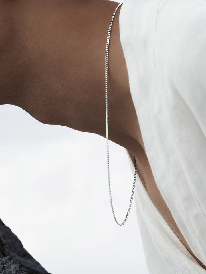 שרשרת לגבר - MINIMAL CHAIN NECKLACE