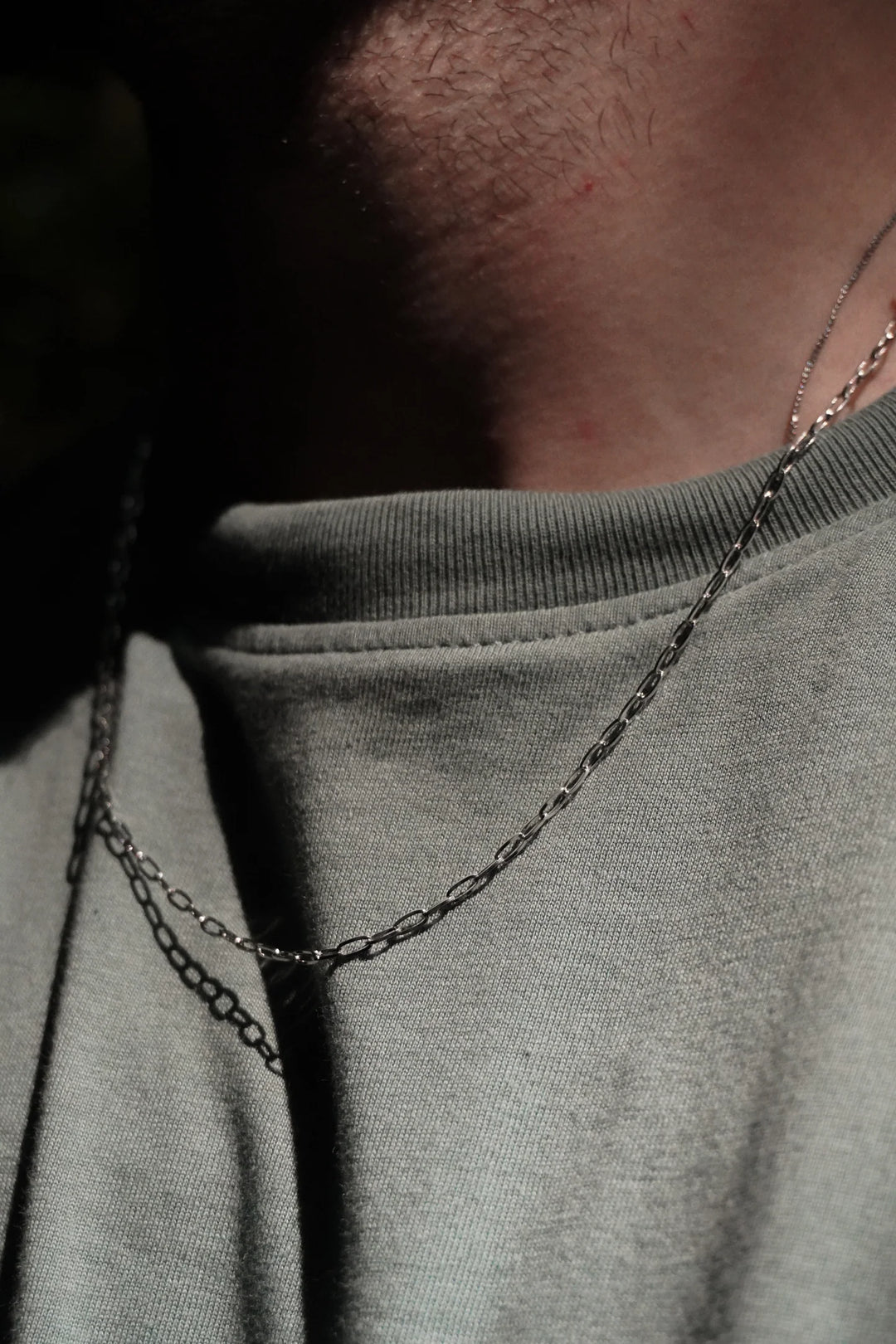 שרשרת לגבר - CLIP CHAIN NECKLACE