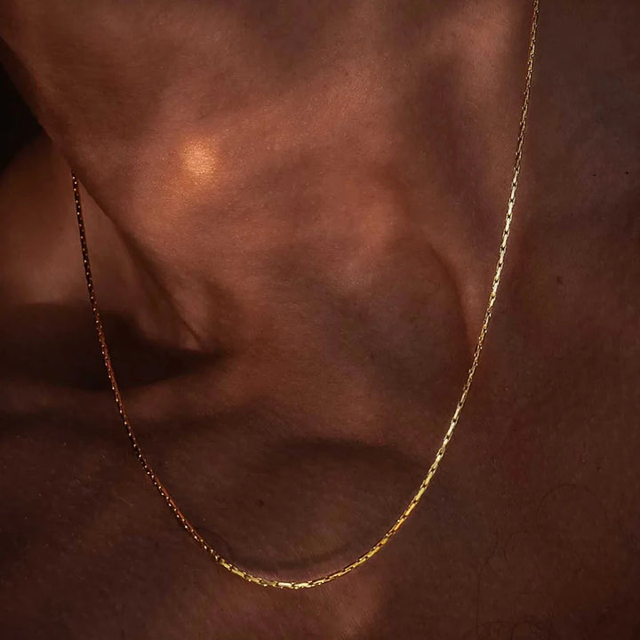 שרשרת לגבר - WIRE CHAIN | GOLD