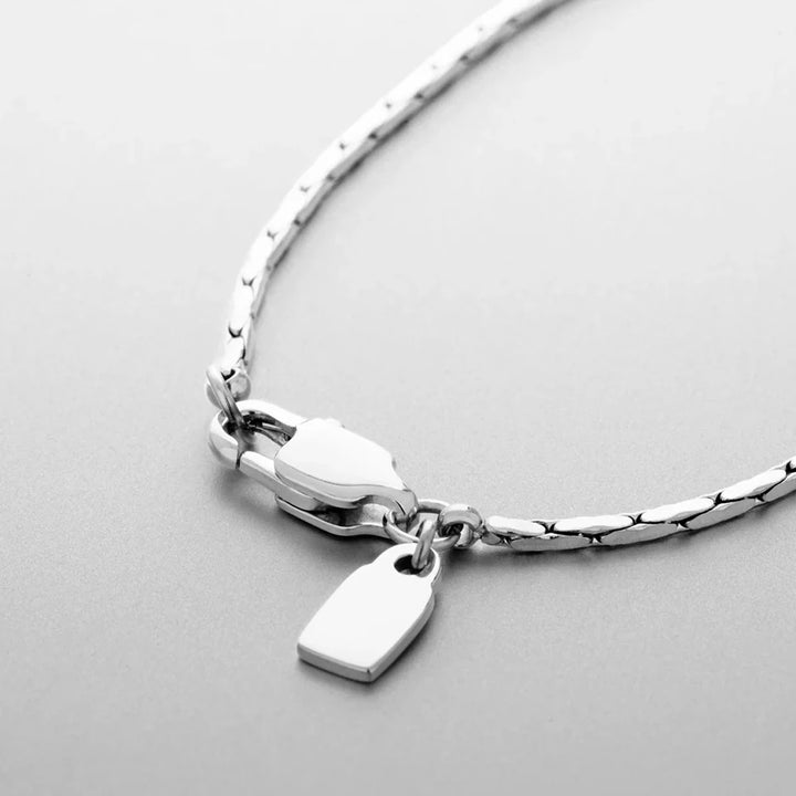 שרשרת לגבר - WIRE CHAIN | SILVER