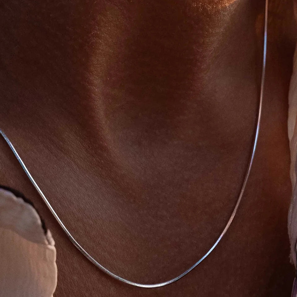 שרשרת לגבר - OCTAGON CHAIN NECKLACE
