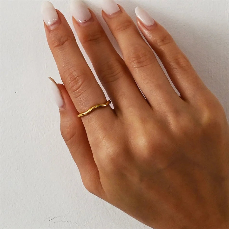 טבעת לאישה - FLUID RING