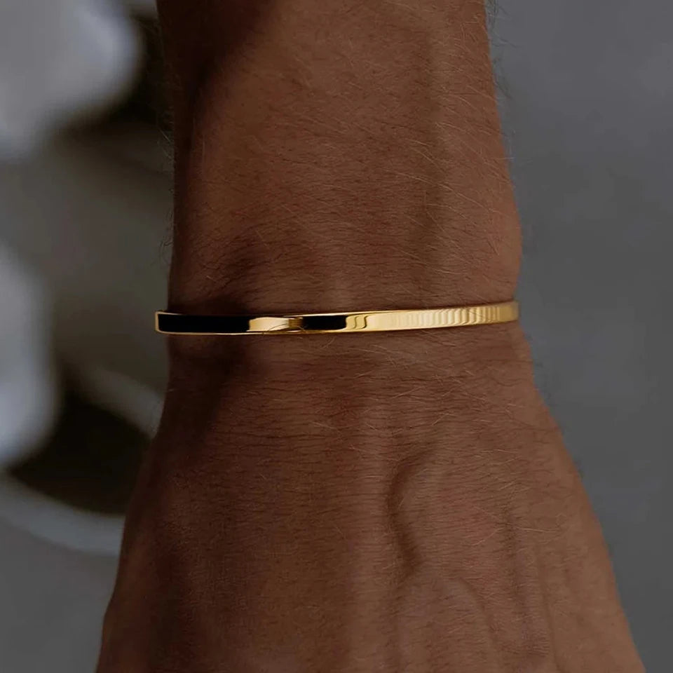 צמיד לגבר -UNISIZE CUFF | GOLD