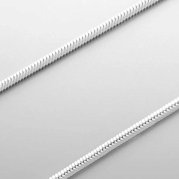 שרשרת לגבר - SQUARE | SILVER
