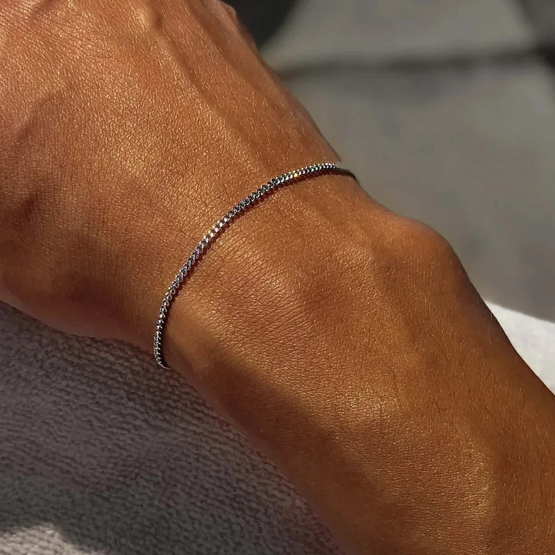 צמיד לגבר - MINIMAL CHAIN BRACELET