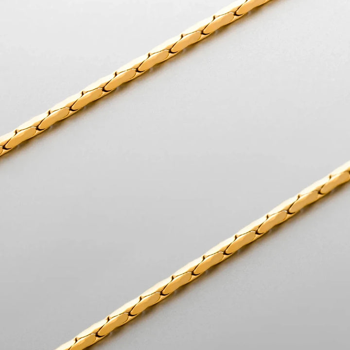 שרשרת לגבר - WIRE CHAIN | GOLD