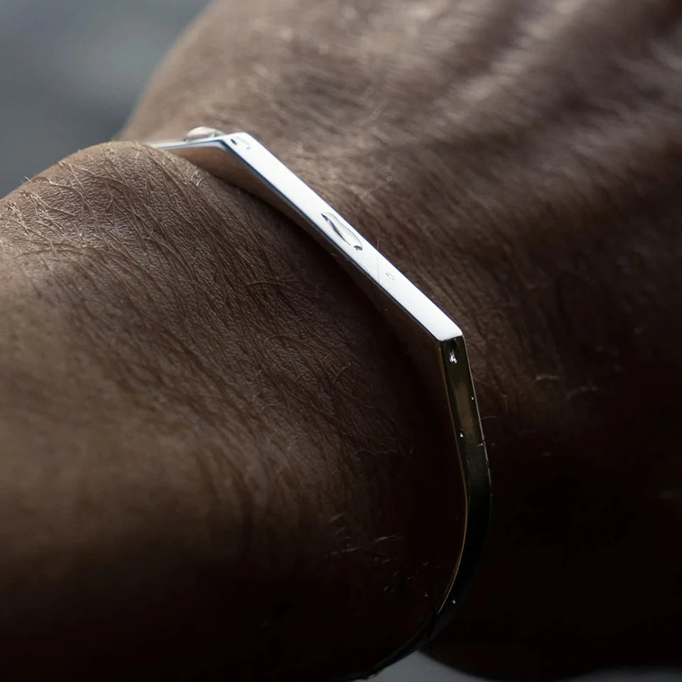 צמיד לגבר - UNISIZE SIGNET TROPEZ CUFF