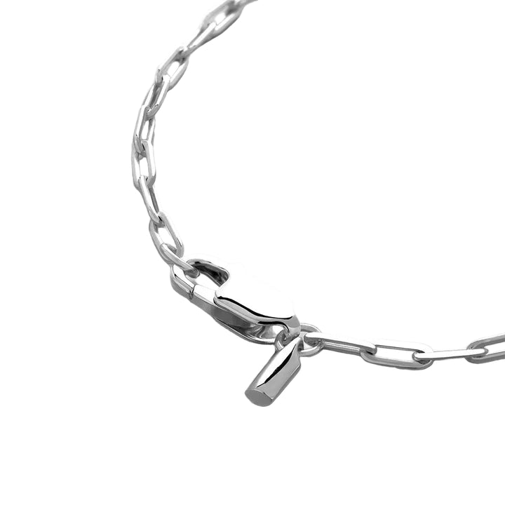שרשרת לגבר - CLIP CHAIN | SILVER
