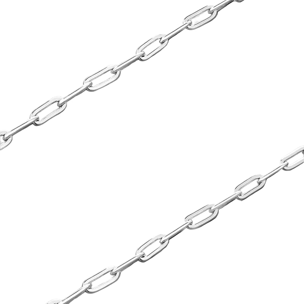 שרשרת לגבר - CLIP CHAIN | SILVER