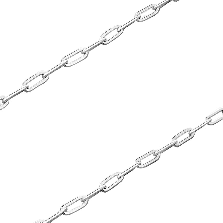 שרשרת לגבר - CLIP CHAIN | SILVER