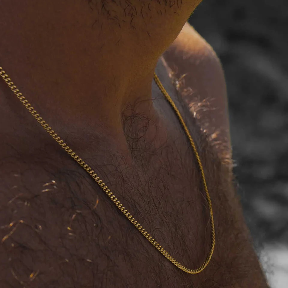 שרשרת לגבר - CUBAN CHAIN | GOLD