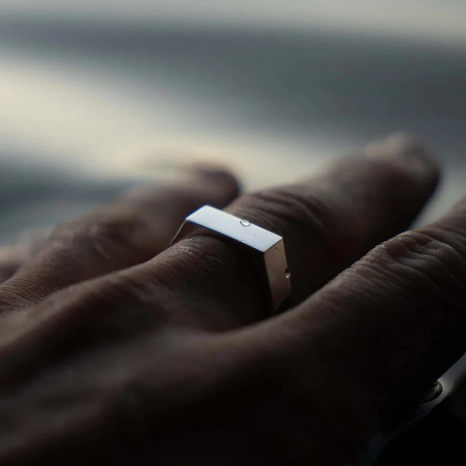 טבעת לגבר - UNISIZE SIGNET RING