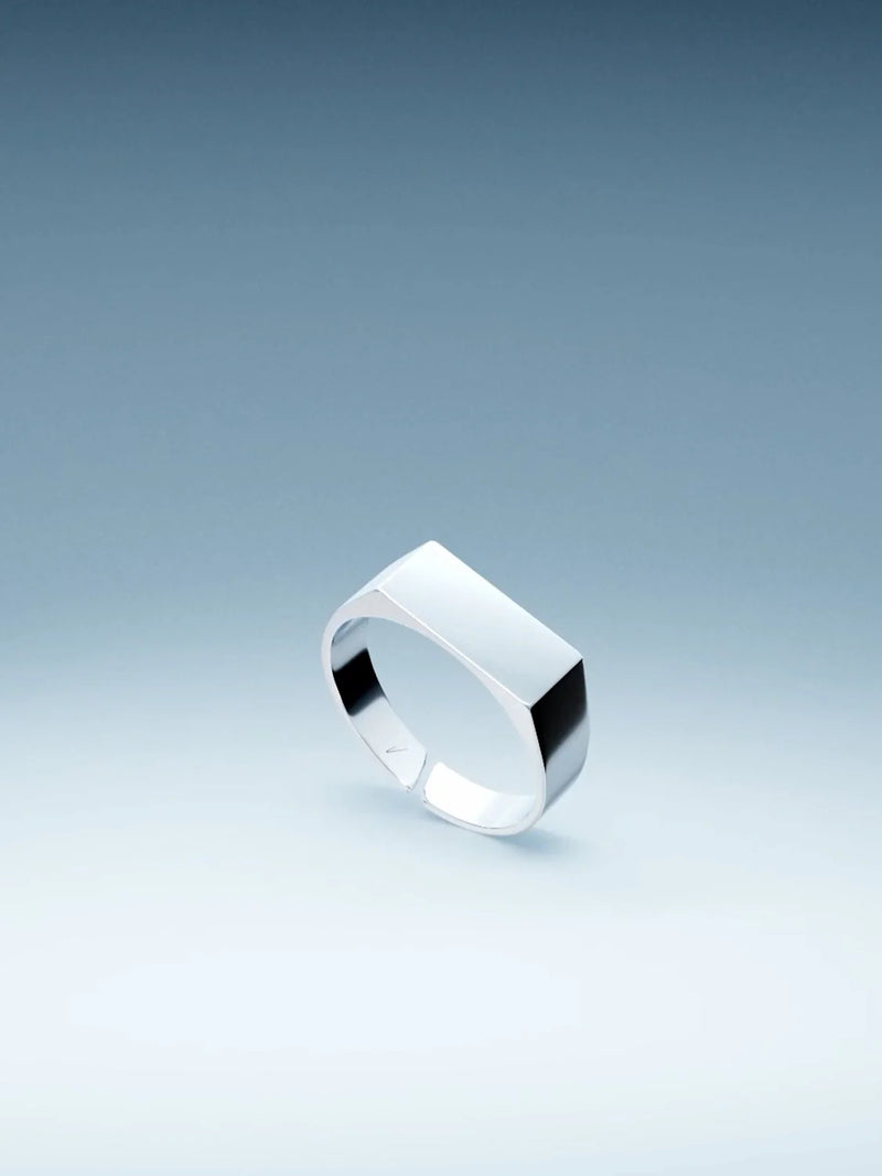 טבעת לגבר - UNISIZE SIGNET RING