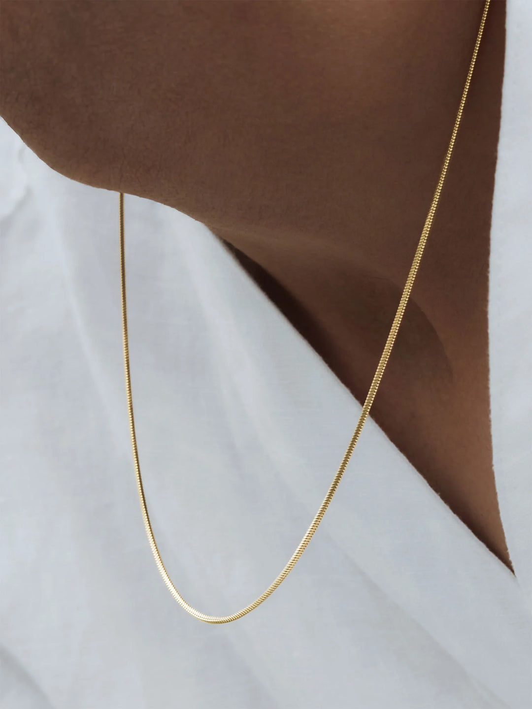 שרשרת לגבר - SQUARE CHAIN NECKLACE